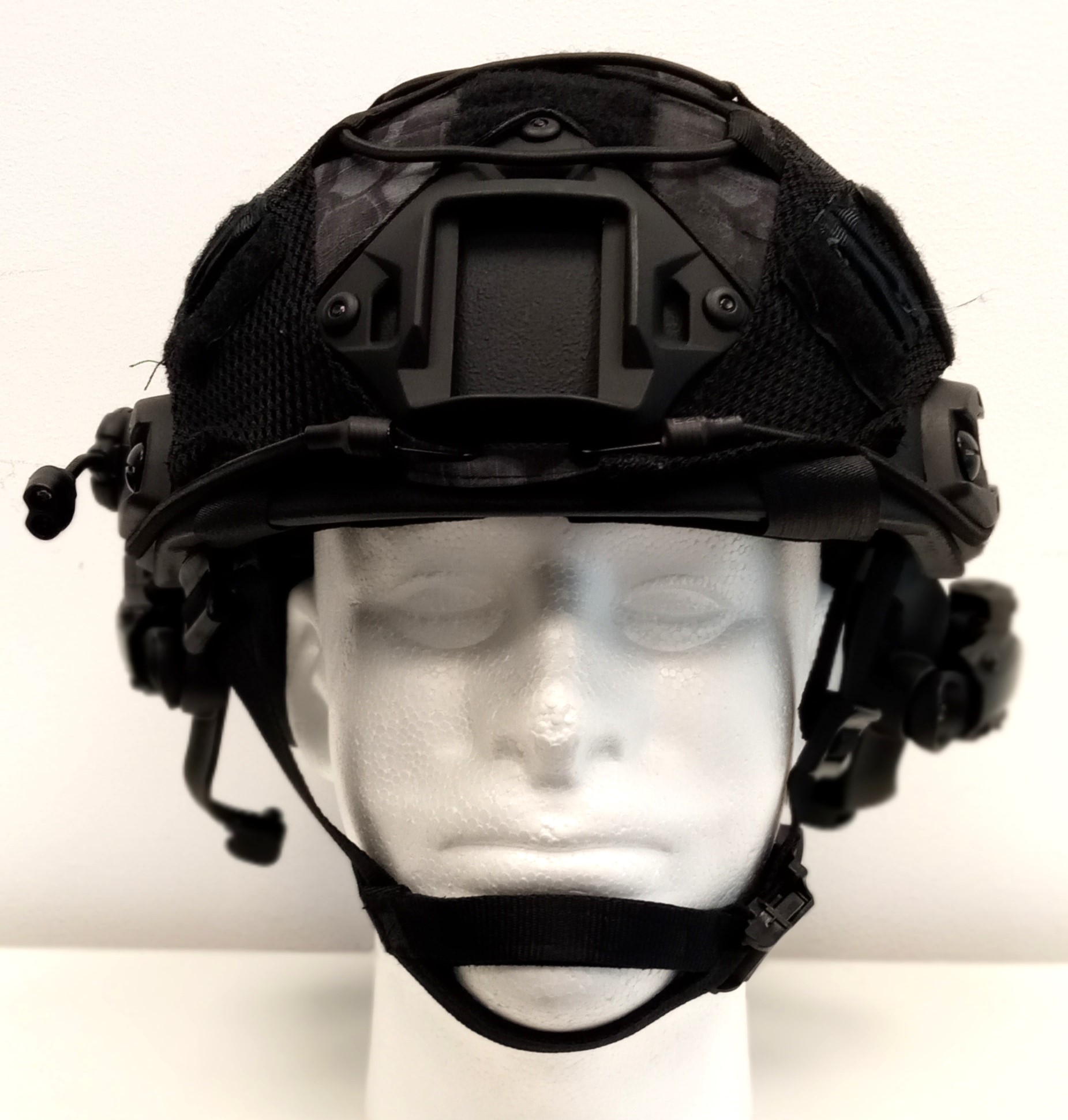 Imagen Casco Modelo Fast Asalto Tactico Ballistic Protection IV Frente