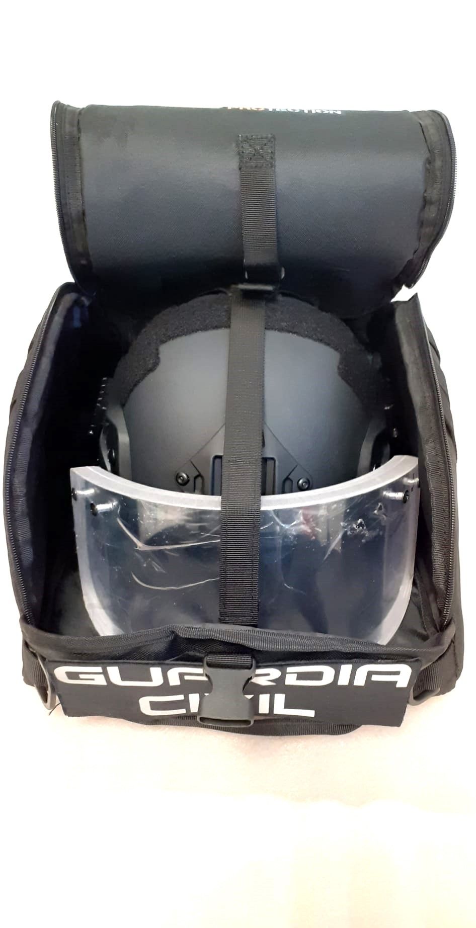 imagen casco modelo MICH Tactico pantalla antibalas BL