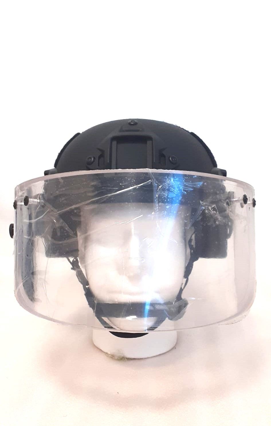 imagen casco modelo MICH Tactico pantalla antibalas FR I